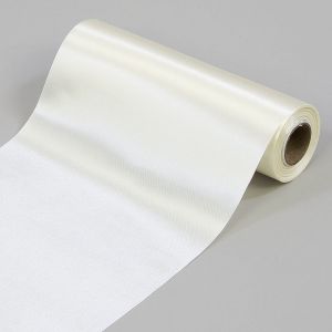 Satyna w rolce Akces 16cm x 10m Kremowa jasna
